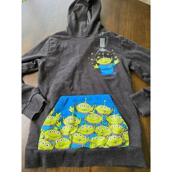 Disney Pixar Toy Story Hoodie Alien Spaceship Youth Large - Picture 5 of 13